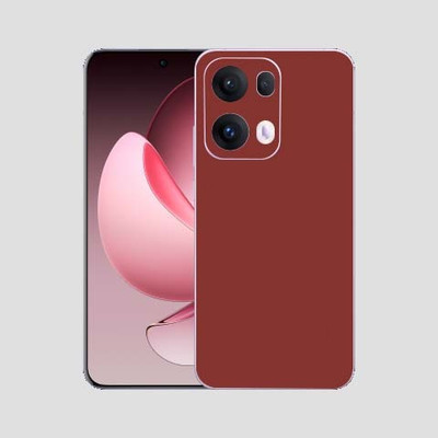 BUGGU OPPO RENO 13 PRO 5G Mobile Skin(MAHROON)