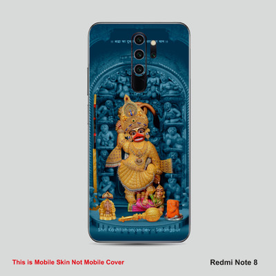 VYBE The Smart Choice Redmi Note 7S Hanuman Embossed Mobile Skin(Multicolor0150)