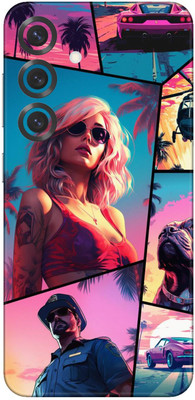 wrap craft SAMSUNG GALAXY S25 PLUS 5G Premium Vinyl BACK 05 Mobile Skin(Multicolor)
