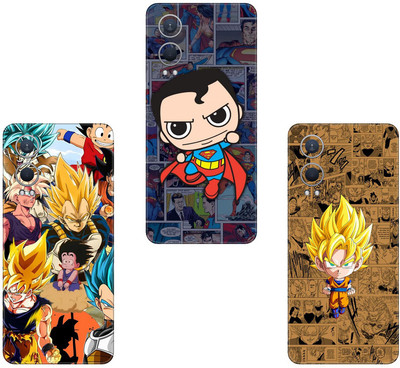 wrap craft REDMI 13T 5G COMBO(PACK OF 3)Camera&Back Protector Premium Vinyl Mobile Skin(Multicolor)