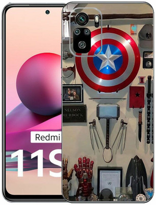 FCS Redmi Note 11SE Printed Back skin Mobile Skin(Heros Skin)