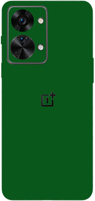 BUGGU OnePlus Nord 2T 5G Mobile Skin(Ultra Super Moss Green Matte Skin With High Matte Finish.)