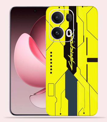 OggyBaba OggyBaba Oppo Reno 13 pro Mobile Skin(Cyberpunkh-Yellow)