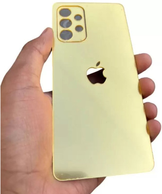 MOBIFONIC SAMSUNG GALAXY A33 5G MIRROR BACK PANNEL Mobile Skin(Gold)
