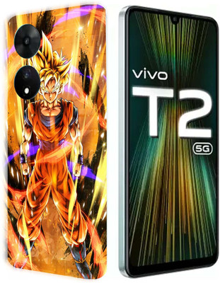 BugguSkin Vivo T2 5G Mobile Skin(Ultra Super The Goku Skin With High Matte Finish.)