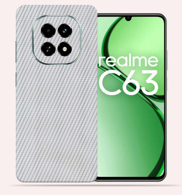 OggyBaba Realme C63 5g Mobile Skin(Silver CF)