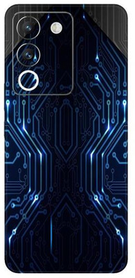 Vcare GadGets Waves Blue Vivo Y200 5G Mobile Skin(Multicolor)
