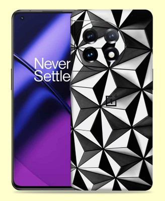 WeCre8 Skin's Oneplus 11R 5G Mobile Skin(diamond shaped Multicolor Mobile Skin)