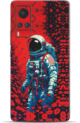 VYBE Vivo X60 Space Mobile Skin Mobile Skin(Midnight Green 37)