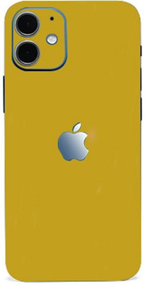 AsSkin Apple iPhone 12 Mini Mobile Skin(Gold Glossy Matte Matte Skin With High Matte Finish)