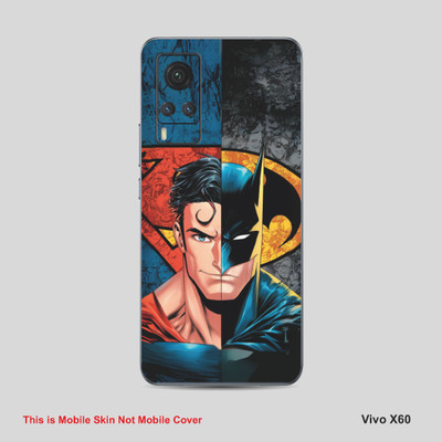 VYBE The Smart Choice Vivo X60 Super Hero Mobile Skin(Multy colorL\16)