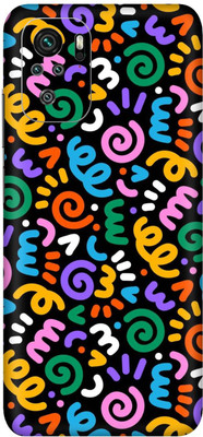 wrap craft REDMI NOTE 10 Premium Vinyl Mobile Skin(Multicolor)