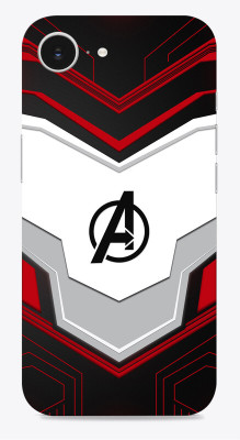SkinoMania iPhone 16e Premium Vinyl Mobile Skin (Multicolor) Mobile Skin(Avenger-Logo)