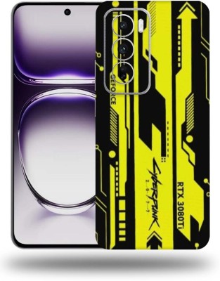 Mclaxa Oppo Reno 12 Pro 5g Mobile Skin(Gforce Yellow Cyber punk)