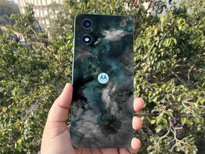 BUGGU Motorola Moto G04 Mobile Skin(Ulltra Super Dark Clouds Skin With High Matte Finish., Mobile Skin (Back+Side+Camera))