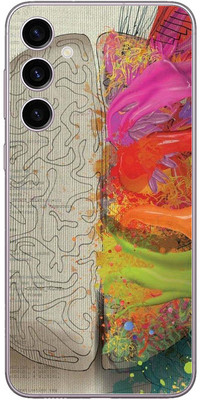 FCS Samsung Galaxy M34 5G Printed Back skin Mobile Skin(Mind)