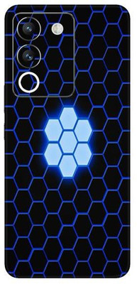 Vcare GadGets Dark Light Blue Honey Vivo Y200 5G Mobile Skin(Multicolor)
