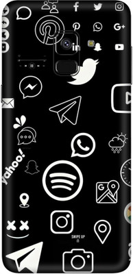 Mobotize Samsung Galaxy A8 (2018) Mobile Skin(Multicolor)