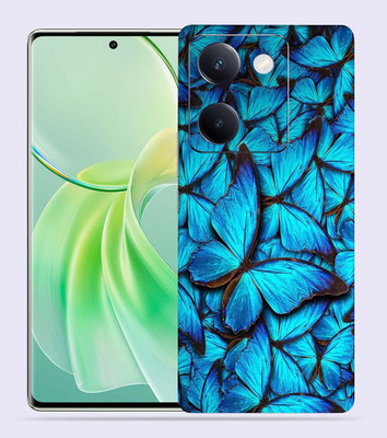 OggyBaba vivo Y200 pro 5g, Vivo Y200 pro Mobile Skin(Butterfly Blue)