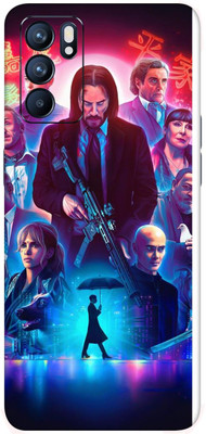 AMTHA AMTHA OPPO RENO 6Z 5G Mobile Skin(Multicolor)