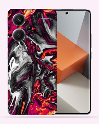 Satisfactory Redmi Note 13 Pro Plus 5G, Colorful Lava, OggyBaba Mobile Skin(Multicolor)