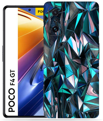 OggyBaba Xiaomi Poco F4 GT Mobile Skin(Polygon blue)