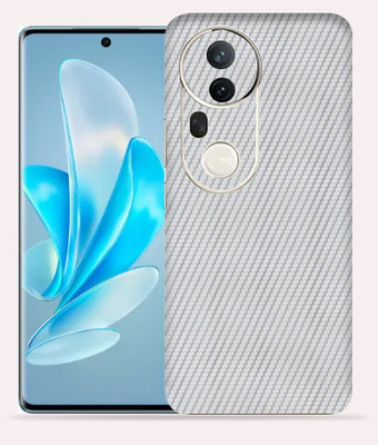 Gizmo Wraps Gizmo Wraps Vivo T4 Ultra Mobile Skin(Silver CF)