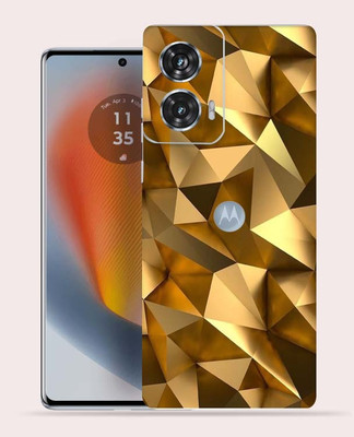 WeCre8 Skin's WeCre8 Skin's Motorola Edge 50 Fusion Mobile Skin(Golden poly)