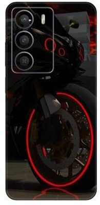 Vcare GadGets Realme C73 (5G) Mobile Skin(Black & Red)