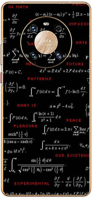 FCS Huawei Mate 40 Pro 4G Printed Back skin Mobile Skin(Writing Texture)