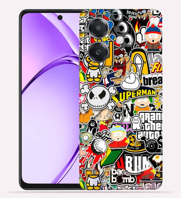 OggyBaba Oppo A3x Mobile Skin(Sticker Bombing)