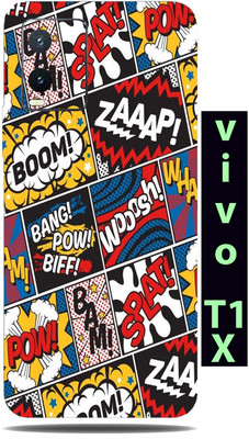 TJ CREATION vivo T1X Mobile Skin(Ultra Boom Boom Skin With High Matte Finish.)