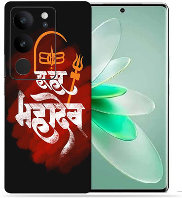 Satisfactory Vivo V29 Pro 5G, Red HH Mahadev, OggyBaba Mobile Skin(Multicolor)