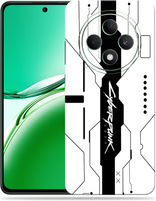 WeCre8 Skin's OPPO F27 5G Ultra Premium Vinyl Mobile Skin (Multicolor) Mobile Skin(Simple-White-Cyber)