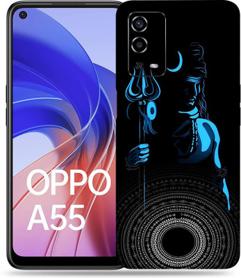 SkinoMania Oppo-A55 Mobile Skin(Multicolour Shiv Shakti)