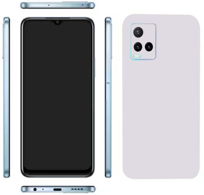 Pochanki Vivo Y33t Mobile Skin(Milk White Matte Skin With Glossy Matte Finish.)