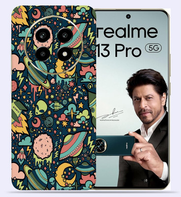 OggyBaba Realme 13 pro 5g Mobile Skin(Space Graffiti)