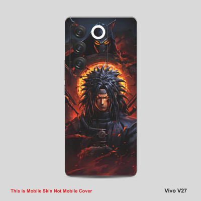 VYBE The Smart Choice Vivo V27 Anime Mobile Skin Mobile Skin(Dusty Orange 08)