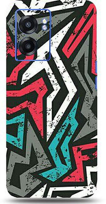 Mclaxa Realme Narzo 50 5G, Abstract Mad Angle For realme narzo 50 5g Mobile Skin(Abstract Mad Angle Multicolour)