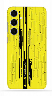 OggyBaba OggyBaba Samsung Galaxy S25 5g Mobile Skin(Yellow-CyberPunk)