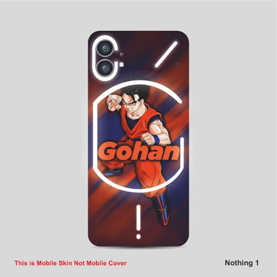 VYBE The Smart Choice Nothing 1 Gohan Mobile Skin Mobile Skin(Red Orange 6)