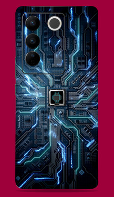 SkinoMania Vivo V27 Pro 5G Mobile Skin(Multicolor phone-Motherboard)