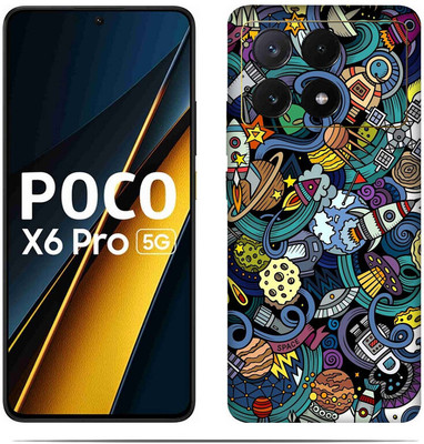 Pochanki Poco X6 Pro 5G,,. Mobile Skin(Multicolor)