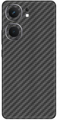 Vcare GadGets Fiber Carbon Gun Metal i QOO Neo9 Pro 5G Mobile Skin(Fiber Carbon Gun Metal)