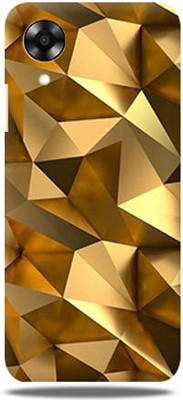 Mclaxa OPPO A 17 K 4G, Golden Polygon For Oppo A17 K, oppo a17 k 4g Mobile Skin(Golden Polygon skin (Only Back Panel Coverage))