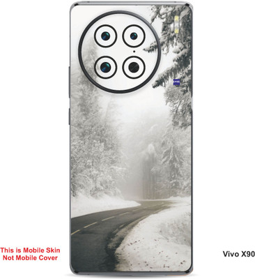 VYBE The Smart Choice Vivo X90 Naturel Mobile Skin(Desert Grey 16)