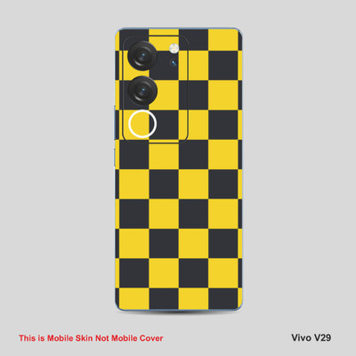 VYBE The Smart Choice Vivo 29 Pattern Mobile Skin Mobile Skin(Multi ColourCA24)