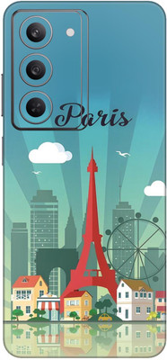 SKINFACTORY REALME 14X 5G Premium Vinyl BACK 22 Mobile Skin(Multicolor)