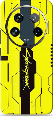 SkinoMania Xiaomi 14 Ultra Premium Vinyl Mobile Skin (Multicolor) Mobile Skin(Simple-Cyberpunk)
