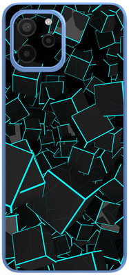 FCS Huawei nova Y61 Printed Back skin Mobile Skin(Box Orange)